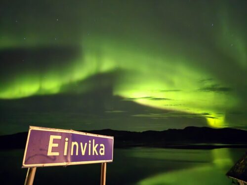 Nordlys einvika 2025